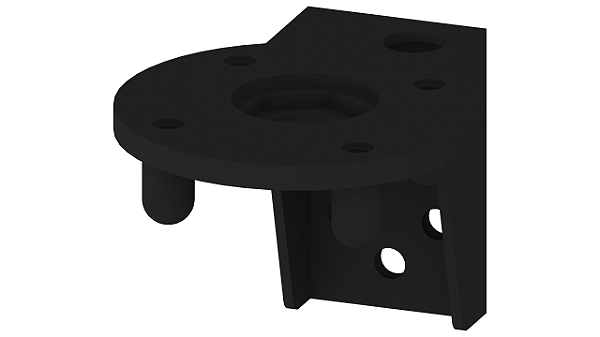 Esquadro Para Montagem Do Pé Acessório Para Colunas De Sinal Com Diâmetro 50 Mm E 70 Mm Colunas De Sinal Sirius 8WD - Modulares Com Capacidade De Comunicação E Design Moderno 8WD4408-0CC Siemens