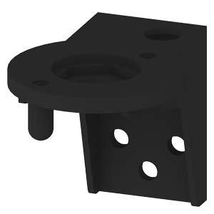 Esquadro Para Montagem Do Soquete Acessório Para Colunas De Sinal Com Diâmetro 70 Mm Colunas De Sinal Sirius 8WD - Modulares Com Capacidade De Comunicação E Design Moderno 8WD4408-0CD Siemens