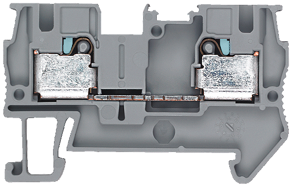 Terminal Conexão De Encaixe Ipo Terminal De Secionamento 4mm² Cinza Tecnologia Ideal Para Sua Segurança - Somente Da Siemens 8WH6000-6AG00 Siemens