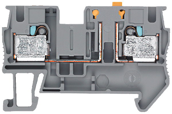 Terminal Conexão De Encaixe Ipo Terminal De Secionamento 4mm² Cinza Tecnologia Ideal Para Sua Segurança - Somente Da Siemens 8WH6000-6CG00 Siemens