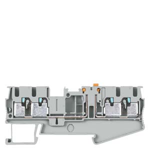 Terminal Conexão De Encaixe Ipo Terminal De Secionamento 2,5mm² Cinza Tecnologia Ideal Para Sua Segurança - Somente Da Siemens 8WH6004-6CF00 Siemens