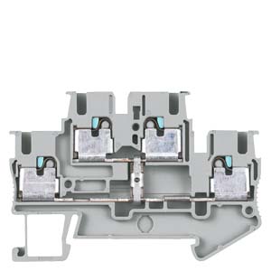 Terminal Conexão De Encaixe Ipo Fileira Dupla Ligação De Potencial Terminal De Passagem 2,5mm² Cinza 8WH6025-0AF00 Siemens