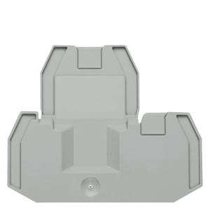 Tampa Para Terminais De Fileira Dupla Com Conexão Parafusada Tamanho Dos Terminais 2,5-4,0mm² Largura 2,2mm Cinza Tecnologia Ideal Para Sua Segurança - Somente Da Siemens 8WH9000-1QA00 Siemens