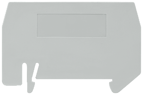 Placa Divisória De Compartimento Separação Óptica E Elétrica Dos Grupos De Terminais Seções Transversais Até 4mm² 3 Pontos De Ligação Largura 2mm Cinza Tecnologia Ideal Para Sua Segurança - Somente Da Siemens 8WH9070-0GA00 Siemens