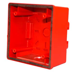 Caixa De Plast Verm P/ Sirene Mtsurbox Bpz 500-693168 BPZ500693168 Siemens