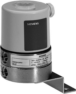 Sensor Pres Dif Liq E Gases Qbe63Dp1 Bpz QBE63DP1 BPZQBE63DP1 Siemens