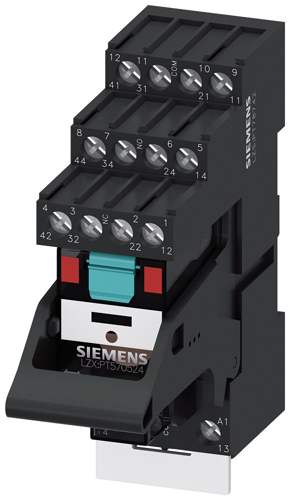 Relé Interface Plugin Lzs PT5B5S15 LZSPT5B5S15 Siemens