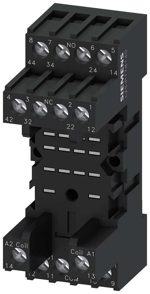 Base P/ Rele Plugin 4 Rev LZS:PT78740 SIEMENS