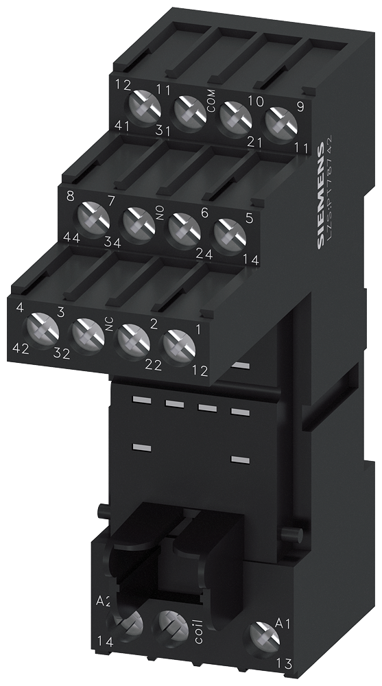 Base P/ Rele Plugin 4 Rev LZS:PT78742 SIEMENS