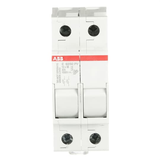 Base Fusível Bipolar Para Fusível Gpv Até 32A 1000Vcc E92/32PV 2CSM204703R1801 ABB