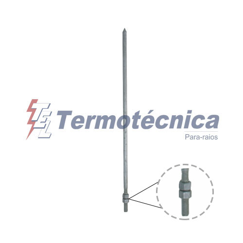 Minicaptor Galv. A Fogo Diam. Nominal=10Mm H=300Mm Rosca Mecanica 3/8Pol. Tel-2047 Termotécnica