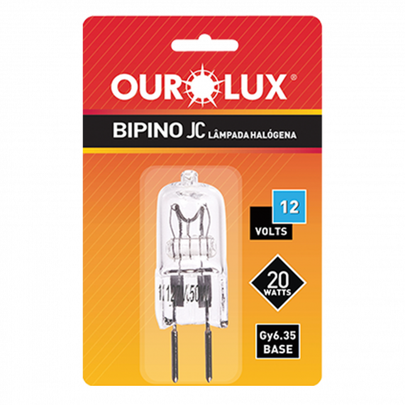Lâmpada Bipino 20W 12V Jc 01381 Ourolux