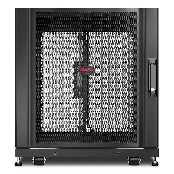 Apc Netshelter Sx 12U Server Rack Enclosure 600Mm X 1070Mm W/ Sides Black AR3103 SCHNEIDER