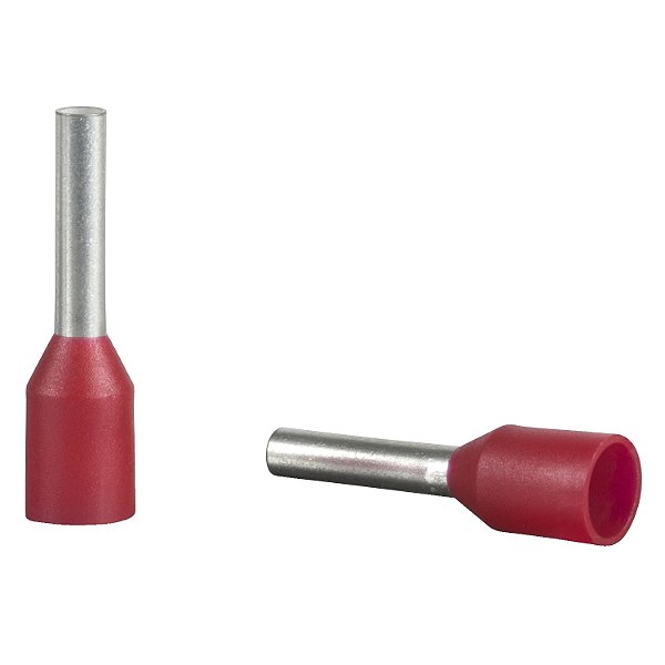 Terminal Simples Medio 1Mm2 Vermelho DZ5CE010 SCHNEIDER
