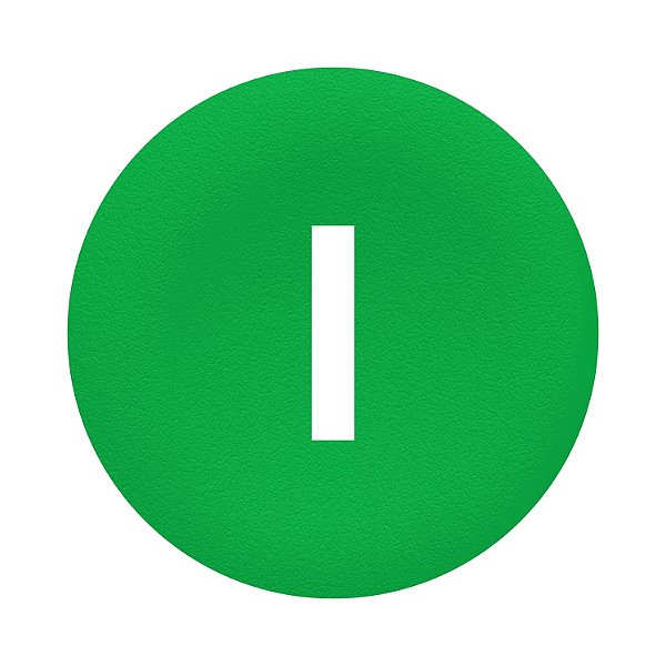 Pastilha Verde Com Gravacao I Botao Duplo E Triplo Comando ZBA7331 SCHNEIDER