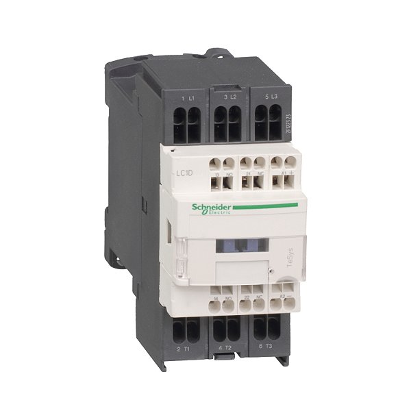Contator Tripolar Tesys D 9A 1Na+1Nf Mola 24Vcc LC1D093BD SCHNEIDER
