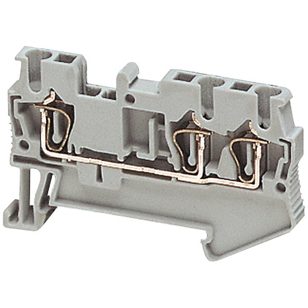 Conector Mola Seccao 2.5Mm2 3 Pontos Cinza NSYTRR23 SCHNEIDER