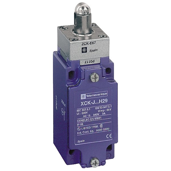 Fim De Curso Metalico 1/2 Bipolar Nf+Na Acao Brusca XCKJ167H7 SCHNEIDER