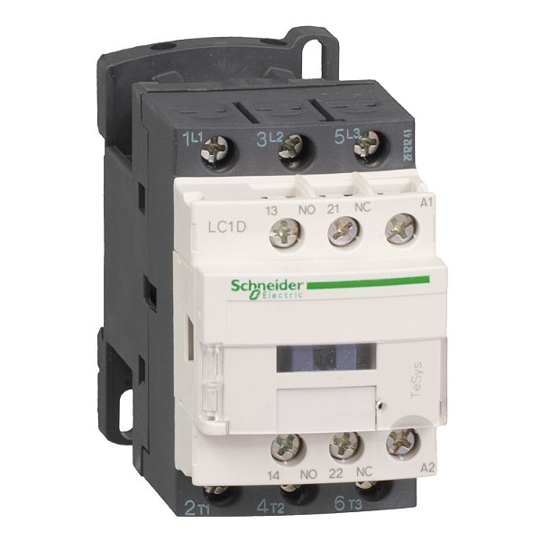 Contator Tripolar 9A 1Na+1Nf 380Vca LC1D09Q7 SCHNEIDER
