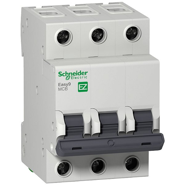 Disjuntor Easy9 3P 6A Curva C - 3000A EZ9F33306 SCHNEIDER