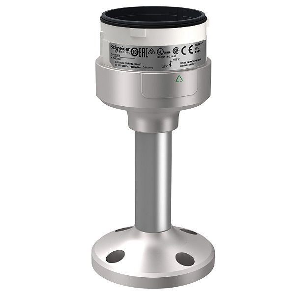 Base De Fixação, Ø60, Prateada, Haste De 100Mm XVUZ02Q SCHNEIDER