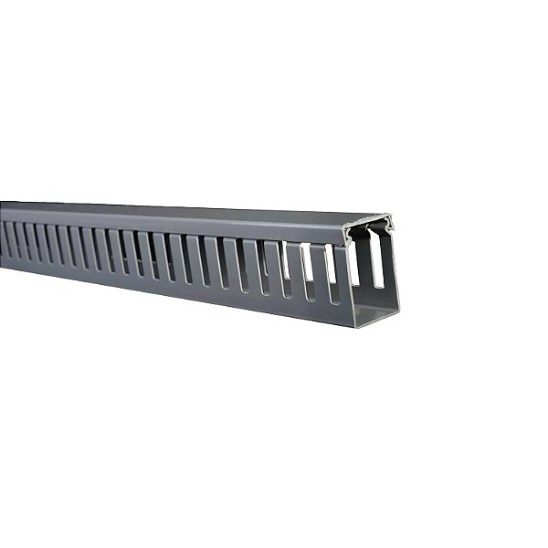 Canaleta Ranhurada Dexson 40 X 60 Mm Cinza 2M DXN10072 SCHNEIDER