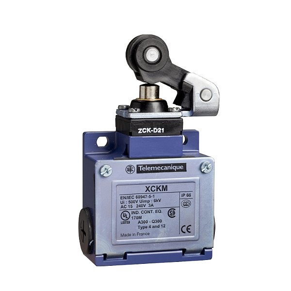 Interruptor Fim De Curso 500V 10A Contato 1Na+1Nf Tipo Xck-M121 Schneider XCKM121 SCHNEIDER