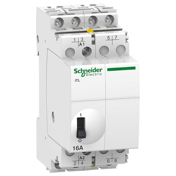 Rele De Impulso (Telerruptor) Acti9 Itl16A 4Na 230Vac 50-60Hz 110Vdc A9C30814 SCHNEIDER