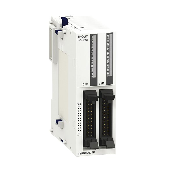 Módulo De Saídas Digitais - 32 Saídas - Source - 24 Vdc - Conector He10 TM2DDO32TK SCHNEIDER