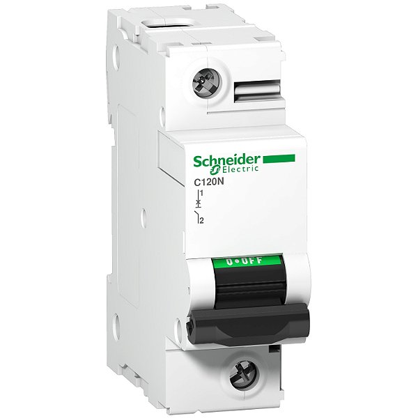 Disjuntor C120N 1P Curva C 125A 440V A9N18359 SCHNEIDER