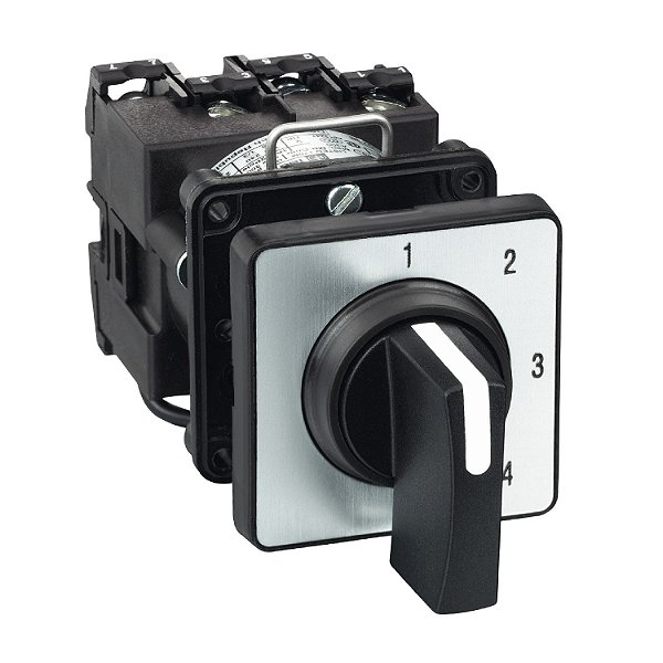 Comutador Rotativo 12A 4Pos. Furo 22Mm K1D004NCH SCHNEIDER