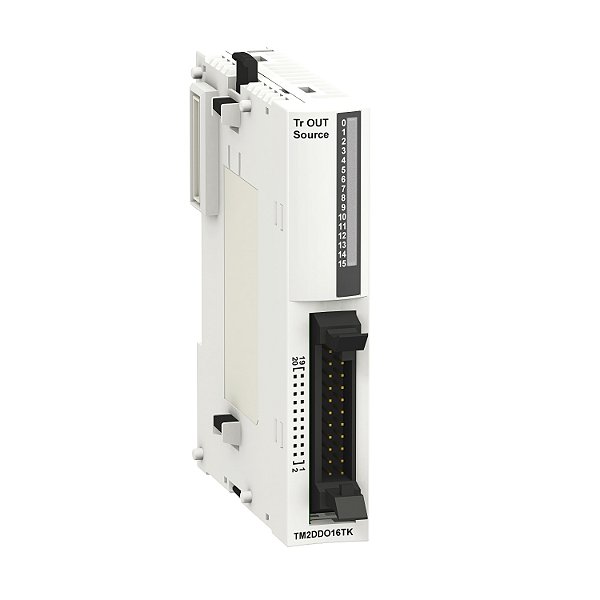 Módulo De Saídas Digitais - 16 Saídas - Source - 24 Vdc - Conector He10 TM2DDO16TK SCHNEIDER