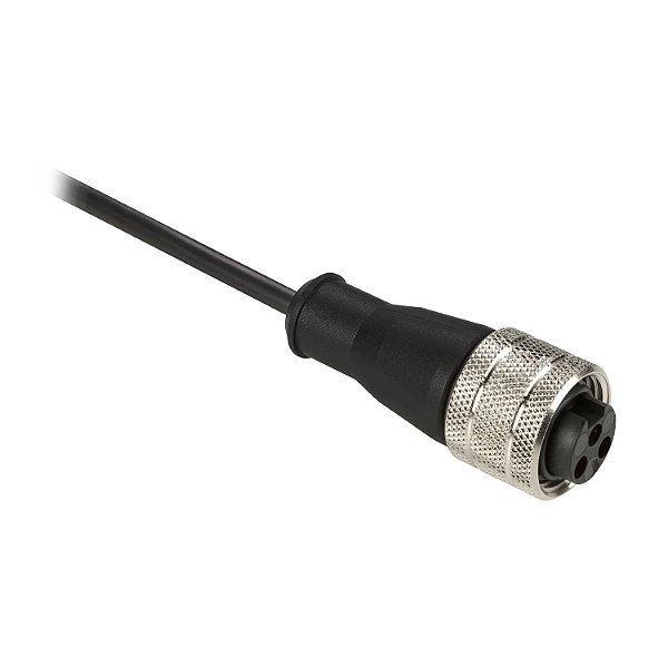 Cabo Com Conector 1/2 20Unf 3 Pinos Reto XZCP1865L2 SCHNEIDER
