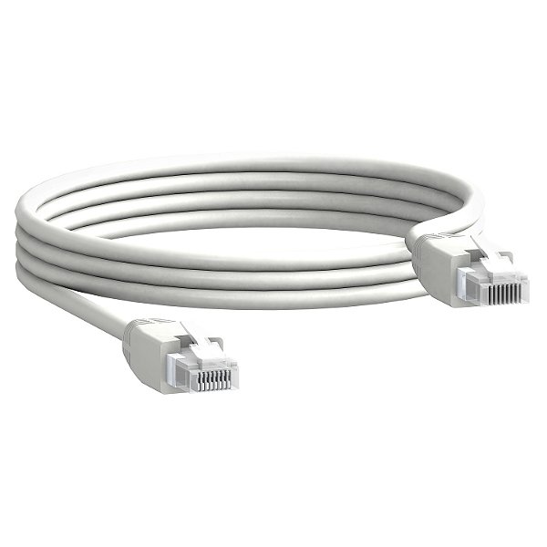 5 Cabos Machos Rj45/Rj45 1M TRV00810 SCHNEIDER