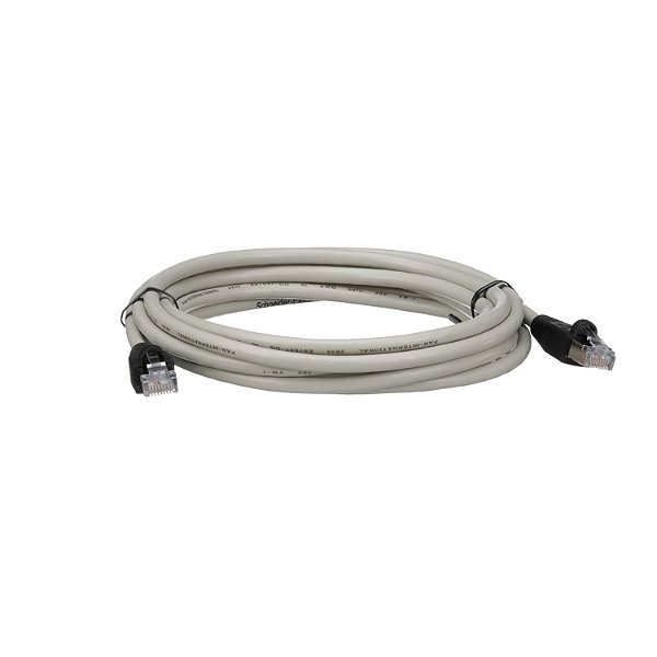 Cabo De 3 Metros Para Ligação Do Terminal Gráfico Ao Inversor De Frequência VW3A1104R30 SCHNEIDER
