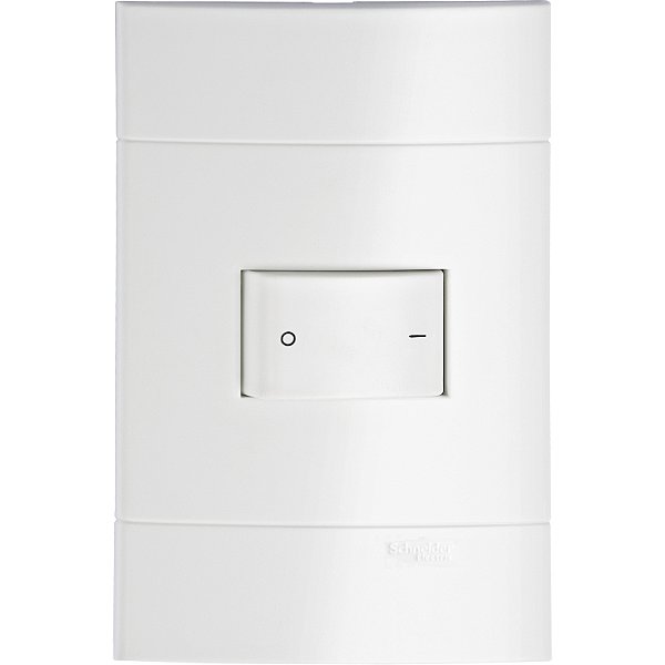 Conjunto 1 Interruptor Simples + 2 Interruptores Paralelos 10A 250V Pl/Br PRM4400141 SCHNEIDER