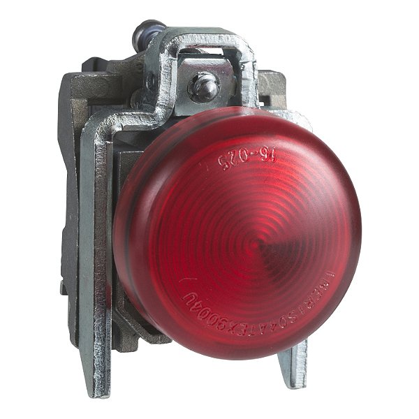 Sinalizador Modular Ø22Mm Metálico Para Lâmpada Ba9S, Vermelho, ≤250V XB4BV64 SCHNEIDER