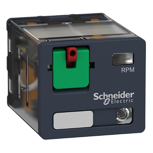 Relé De Potência, 15A, 3Naf, Botão De Teste, Led, 24Vca RPM32B7 SCHNEIDER