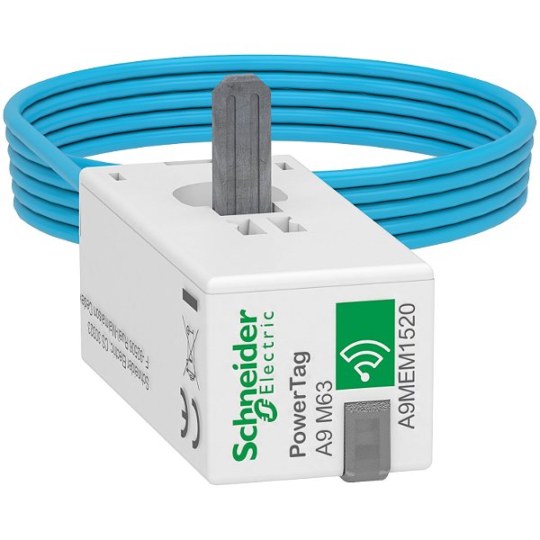 Sensor De Energia Powertag Acti9 1P+N Posição Superior E Inferior Até 63A A9MEM1520 SCHNEIDER