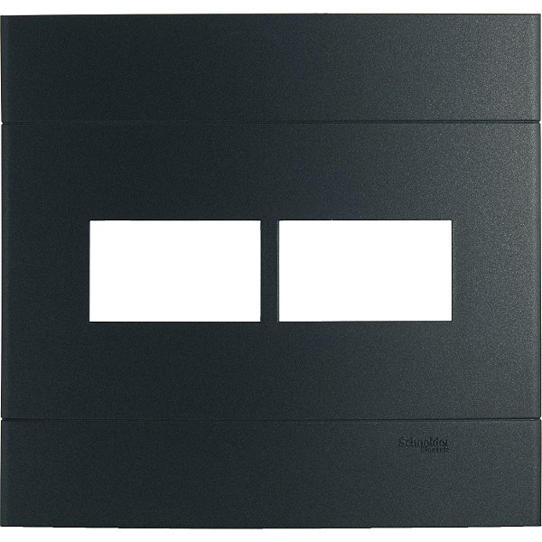 Placa 4X4 2 Postos Separados Onix PRM044428 SCHNEIDER