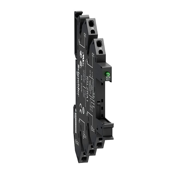 Base Mola 48 60Vca Vcc Para Rele De Interface Slim 48 60Vc RSLZRA2 SCHNEIDER