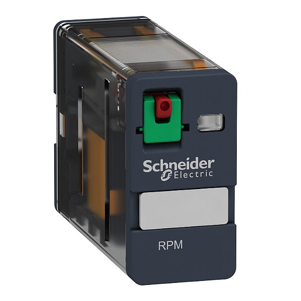 Relé De Potência, 15A, 1Naf, Botão De Teste, 24Vca RPM11B7 SCHNEIDER