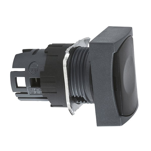 Cabecote Para Botao 16Mm Luminoso Retangular Preto ZB6DA2 SCHNEIDER