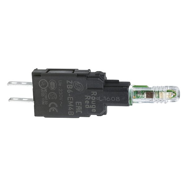 Corpo Para Sinalizador 16Mm Plastico Led Faston 230V Vermel ZB6EM4B SCHNEIDER