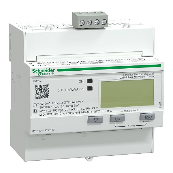 Medidor De Energia Kwh Com Medicao Diret EM3155 SCHNEIDER