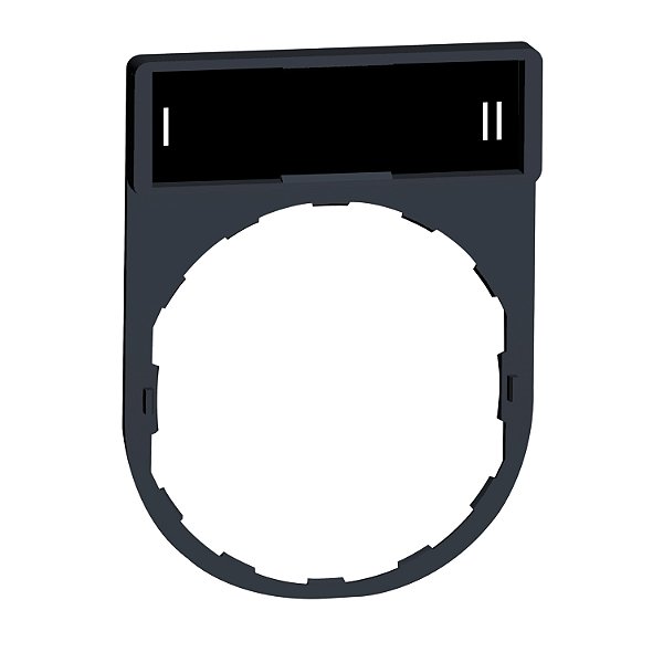 Porta Etiqueta 30X40Mm Preto Vermelho I Ii ZBY2179 SCHNEIDER