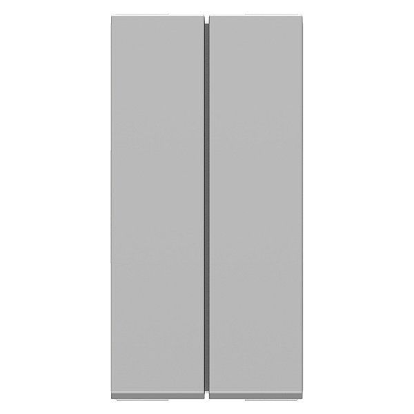 Modulo Duplo Pulsador Universal (Sem Gravacao) 10A 250V 1M Aluminium S70100674 SCHNEIDER