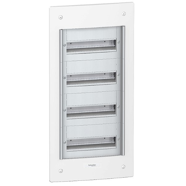 Quadro De Distribuicao Pragma Embutir 4 Filas 52 Modulos PRA25413 SCHNEIDER