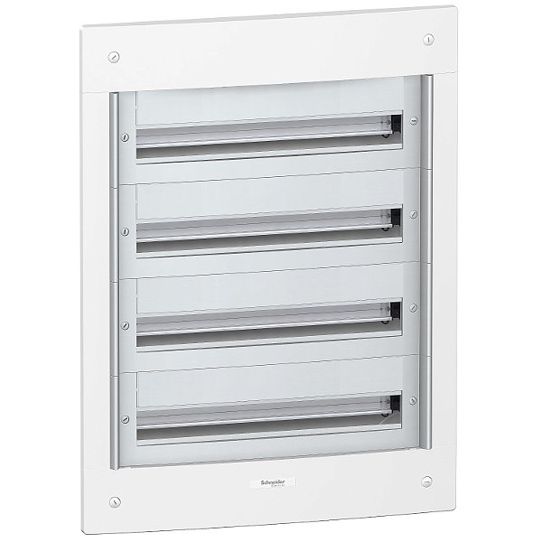 Quadro De Distribuicao Pragma Embutir 4 Filas 96 Modulos PRA25424 SCHNEIDER