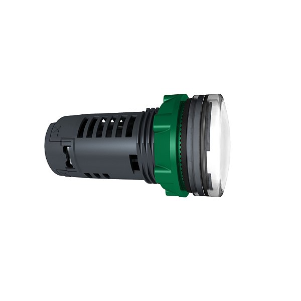 Sinalizador Monobloco Ø22Mm Plástico, Led De Alto Brilho, Branco, 110...120Vca XB5EVG1 SCHNEIDER
